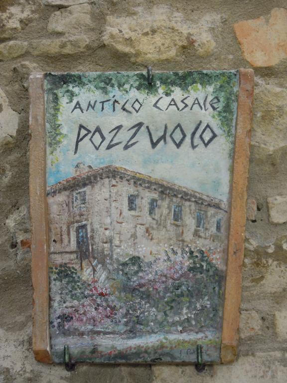 Antico Casale Pozzuolo Villa Seggiano Eksteriør bilde